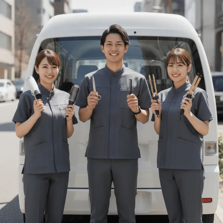 高級美容室 のチーム: 高槻市